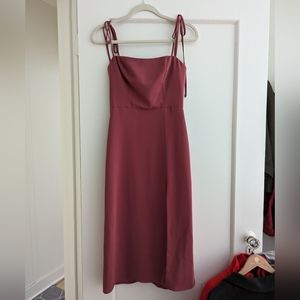 Jenny Yoo Alissa dress in English Rose, size 0